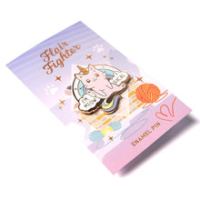 Load image into Gallery viewer, Meowgical Caticorn Unicorn Cat Enamel Pin, father&#39;s day gift
