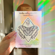 Load image into Gallery viewer, Moth Suncatcher Window Decal

