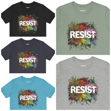 Load image into Gallery viewer, RESIST TeeShirt | Resist TShirts | No Kings Protest Apparel | Resist Facism: Black Heather / M
