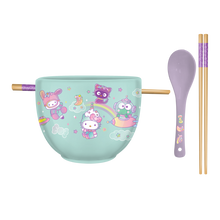 Load image into Gallery viewer, Hello Kitty &amp; Friends Dreamland 20oz Ceramic Ramen Bowl
