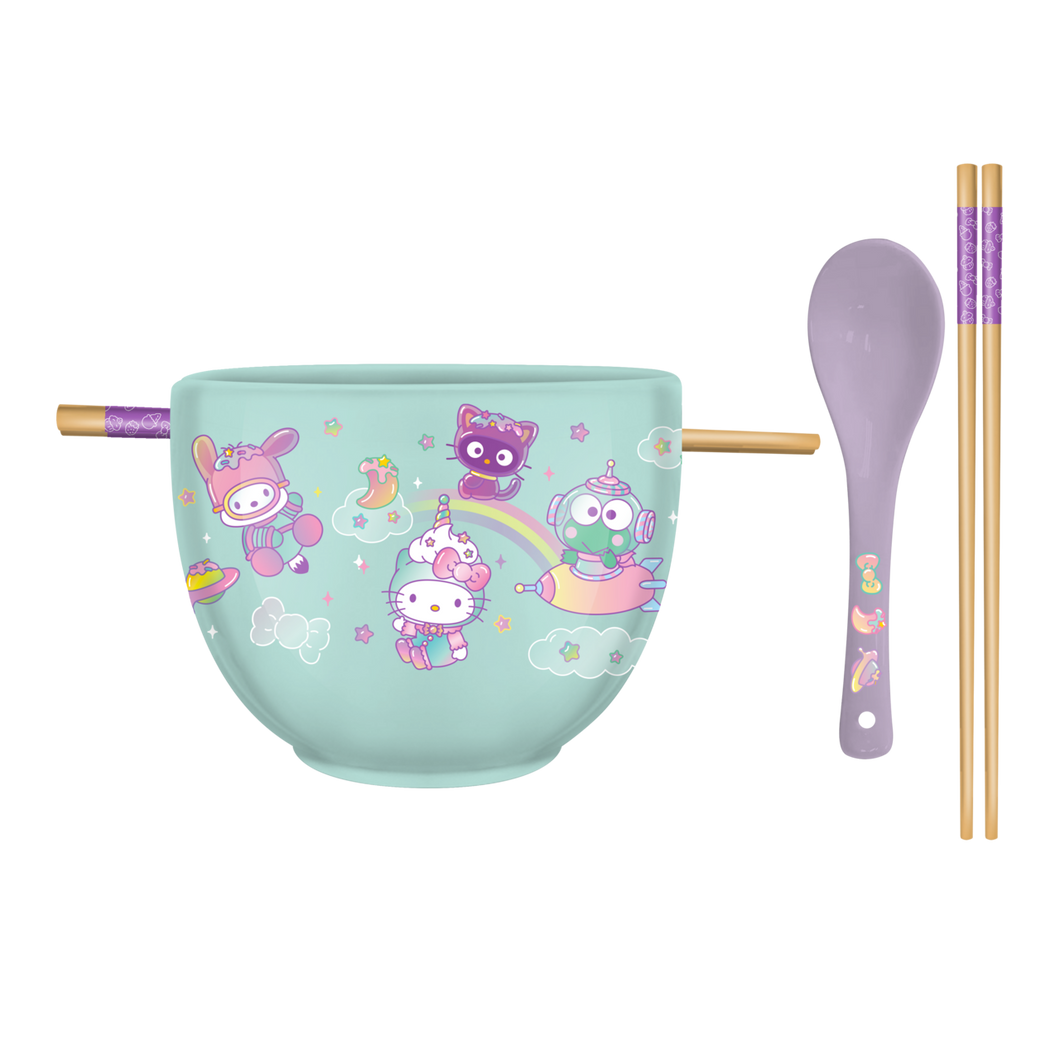 Hello Kitty & Friends Dreamland 20oz Ceramic Ramen Bowl