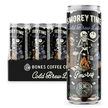 Load image into Gallery viewer, S'morey Time Cold Brew Latte | 12-Pack | Iced Canned Coffee: 12-Pack
