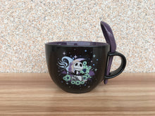 Load image into Gallery viewer, NBC Jack and Zero  24oz Ceramic Soup Mug w/ Spoon
