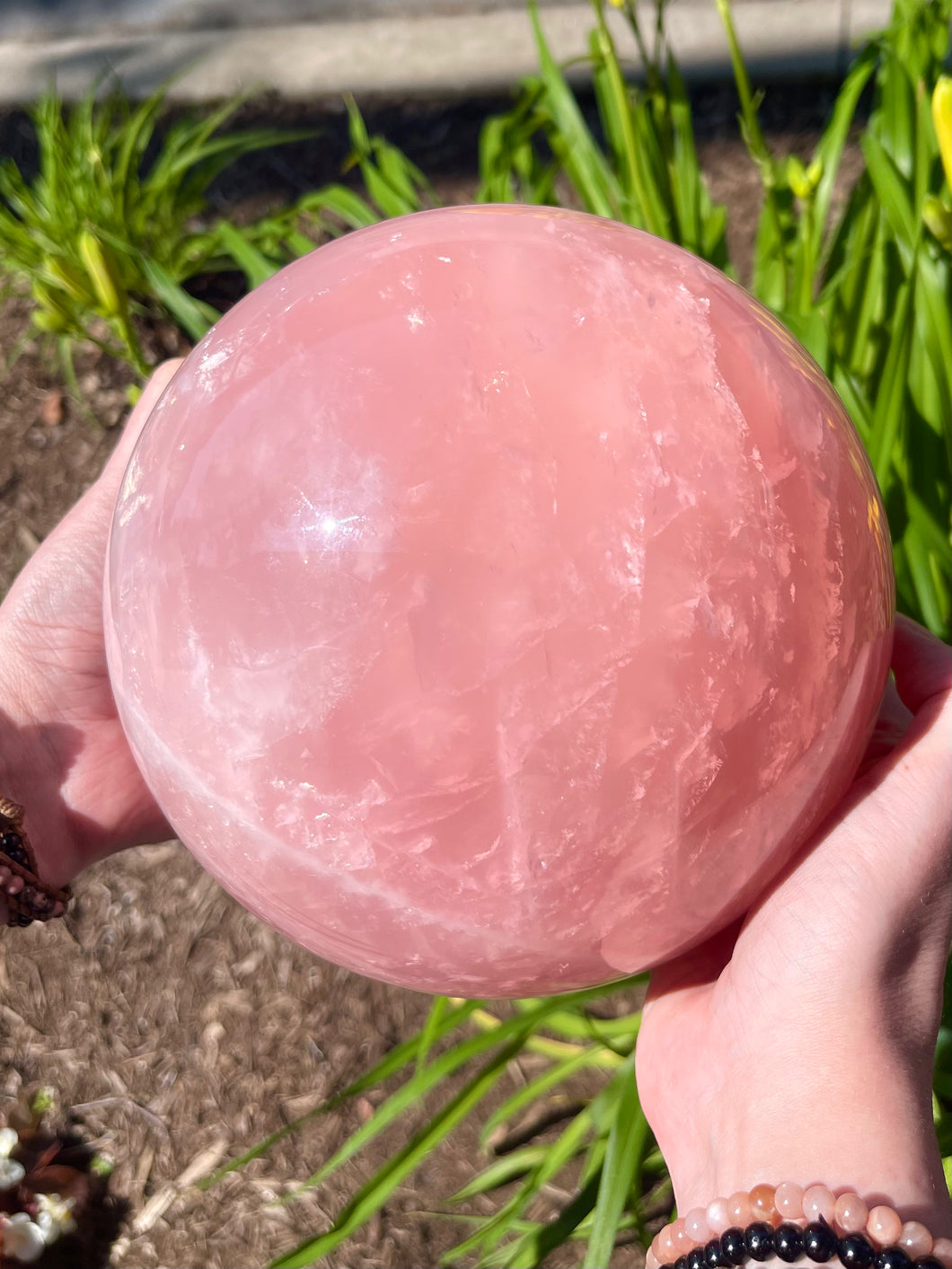 Rose Quartz Sphere
