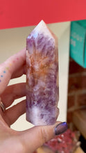 Load and play video in Gallery viewer, Pink Amethyst Flower Agate Tower
