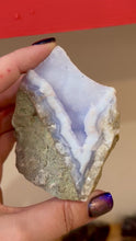 Load and play video in Gallery viewer, Blue Lace Agate
