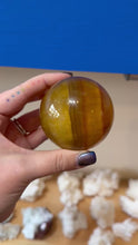 Load and play video in Gallery viewer, Fluorite Sphere
