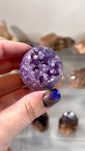 Load and play video in Gallery viewer, Grape Agate Sphere
