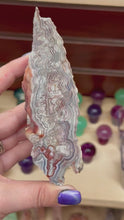 Load and play video in Gallery viewer, Mexican Lace Agate
