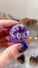Load and play video in Gallery viewer, Grape Agate Sphere

