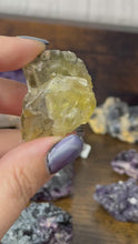 Load and play video in Gallery viewer, Yellow Fluorite
