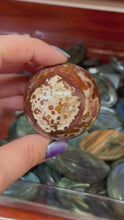 Load and play video in Gallery viewer, Ocean Jasper Sphere
