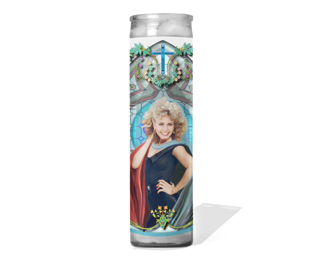 Olivia Newton-John Celebrity Prayer Candle