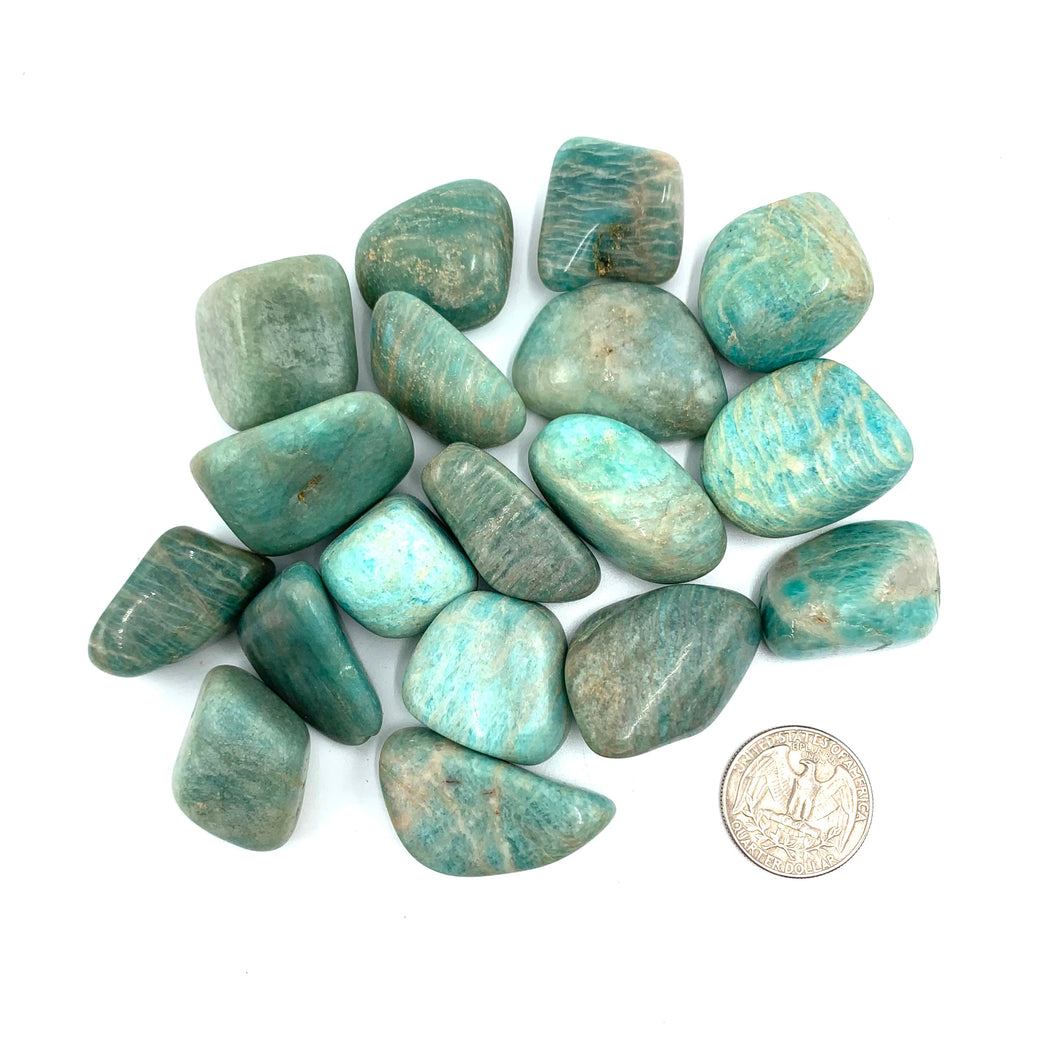 Amazonite Tumbled Stones