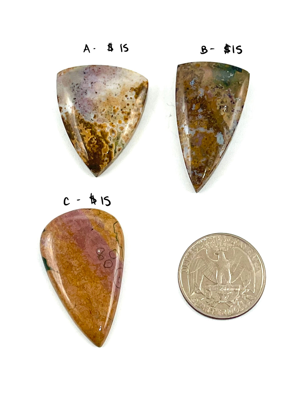 Ocean Jasper Cabochons