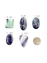 Load image into Gallery viewer, Kammererite Cabochons
