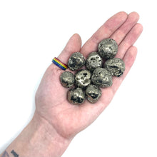 Load image into Gallery viewer, Pyrite Tumbled Stones
